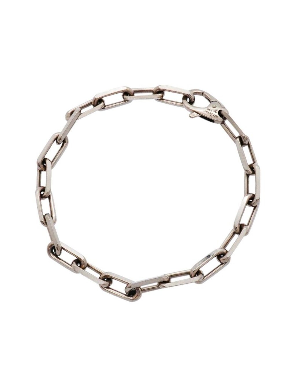 Cartier Bracelet Santos de Medium Model 18k White Gold